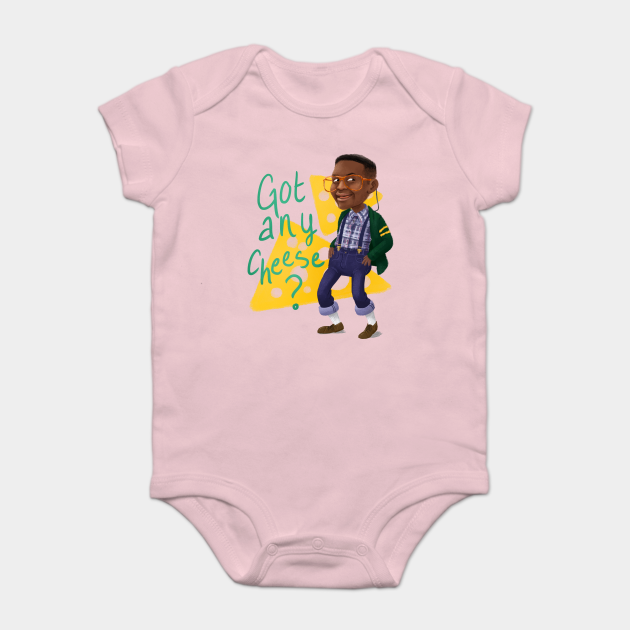 Got Any Cheese? Steve Urkel Onesie TeePublic
